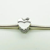 Sweet Wedding Charm Fits Beaded Chains Bracelets DIY Jewelry
