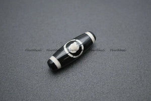 Agate Constellation Veins Tube Stone DZI Loose Beads for Jewelry Making