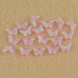 3*5mm Butterfly Shape Synthetic Opal Loose Stone for Tooth Decoration