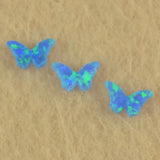 3*5mm Butterfly Shape Synthetic Opal Loose Stone for Tooth Decoration