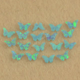 3*5mm Butterfly Shape Synthetic Opal Loose Stone for Tooth Decoration