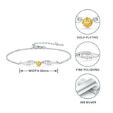 Golden Snitch Bracelet 925 Sterling Silver DIY Jewelry