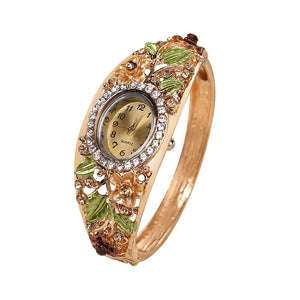 Retro Colorful Women's Wristwatch - Quartz Bracelet Watch