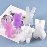 DIY 3D Rabbit Bear Silicone Jewelry Molds Jewelry Tools