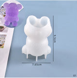 DIY 3D Rabbit Bear Silicone Jewelry Molds Jewelry Tools