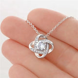 4 Leaf Grass S925 Silver Necklace Eternal Star Diamond Pendant