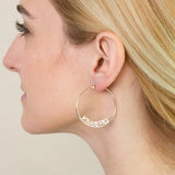 316L Earrings Choke Ring Charm Jewelry Women's Name Gift
