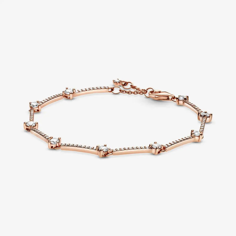 Snake Bone Chain Amulet 925 Silver Bead Bracelet for DIY Jewelry Making