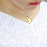 West Virginia Map Pendant Necklace
