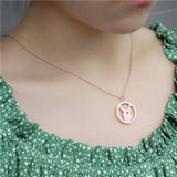 West Virginia Map Pendant Necklace