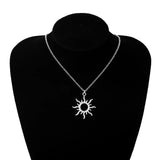 Sun Goddess Alloy Collarbone Necklace for Mom Girlfriend