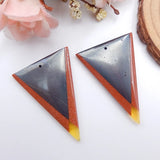 Hematite & Yellow Opal Earring Bead Sets for Jewelry