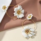 Sweet Ceramic Pearl Earrings for Women