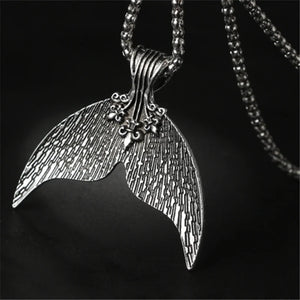 Mermaid Tail Clavicle Chain Necklace Fine Jewelry