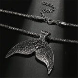 Mermaid Tail Clavicle Chain Necklace Fine Jewelry