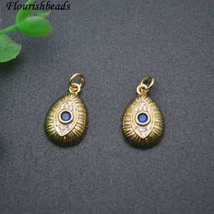 Copper Plated Eye Charms for DIY Earrings Bracelet