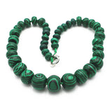 Natural Crystal Malachite Tiger Eye Round Beads for DIY Jewelry Making