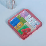 Number Puzzle UV Epoxy Resin Mold Jewelry Molds Jewelry Tools