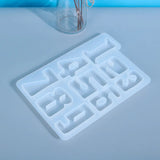 Number Puzzle UV Epoxy Resin Mold Jewelry Molds Jewelry Tools