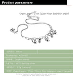 925 Silver Dolphin Anklet Sweet Lady Anklet Jewelry Gift