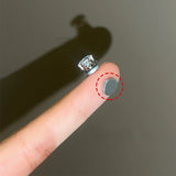 Crystal Magnetic Ear Clips for Women