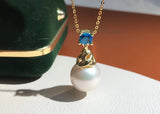 925 Silver Pendant Setting for Pearls/Crystals/Jade/Agate
