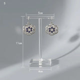Clear Acrylic Earrings Display Holder T Shape Showcase