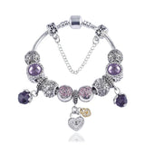 Amethyst Niche Bracelet DIY Beads Women's String Sense of National Style