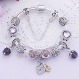 Amethyst Niche Bracelet DIY Beads Women's String Sense of National Style