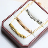 925 Sterling Silver Rivet Necklace Women's Jewelry Party