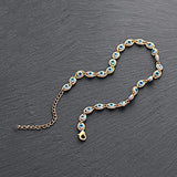 Devil's Eye Bracelet Evil Eye Necklace Street Fashion Couple Jewelry