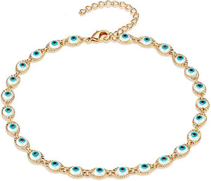 Devil's Eye Bracelet Evil Eye Necklace Street Fashion Couple Jewelry