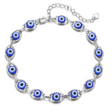 Devil's Eye Bracelet Evil Eye Necklace Street Fashion Couple Jewelry