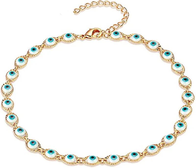 Devil's Eye Bracelet Evil Eye Necklace Street Fashion Couple Jewelry