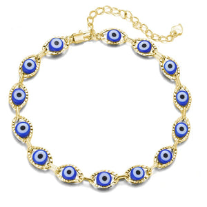 Devil's Eye Bracelet Evil Eye Necklace Street Fashion Couple Jewelry