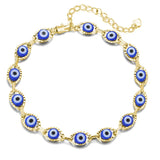 Devil's Eye Bracelet Evil Eye Necklace Street Fashion Couple Jewelry