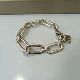 925 Silver Chain Bracelet Jewelry Gift 7.5 Inch