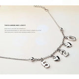 925 Sterling Silver Heart Anklet - Perfect Gift for Girlfriend