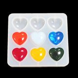 Heart Claws Snowflower Resin Jewelry Molds DIY Crafts