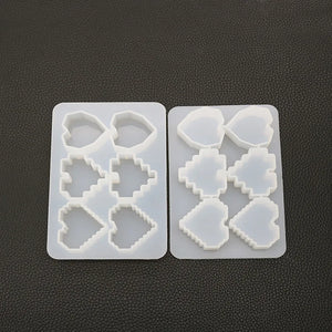 Hearts Jewelry Molds Dried Flower Resin Tools