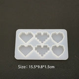 Hearts Jewelry Molds Dried Flower Resin Tools