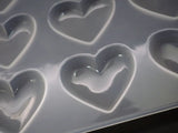 9-even Heart Shape Silicone Cake Mold DIY Chocolate Baking Utensil