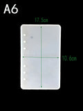 1PC A5 A6 A7 Notebook DIY Handcraft Mold Expoxy Tools Resin Molds For Jewelry