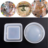 1PC Ashtray Dried Flower Resin Decorative Craft DIY Flower Pot Base Mold