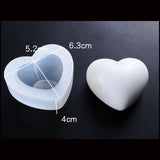 1PC Lion Wolf Head Heart Rabbit Silicone Cake Mold DIY Chocolate Baking Utensil
