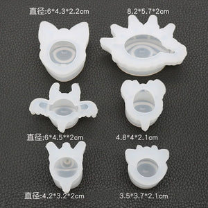 1pc Eyes Resin Jewelry Mold - UV Resin Pendant Mold