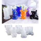 3D Animals DIY Silicone Jewelry Tools For Making Pendant Resin Casting Mould