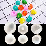 6pcs/Lot Bear Silicone Jewelry Mold Epoxy Resin Mold Pendant Craft Mold