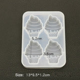Ice Cube Ice Cream Silicone UV Resin Epoxy Molds