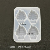 Ice Cube Ice Cream Silicone UV Resin Epoxy Molds Jewelry Making Tools